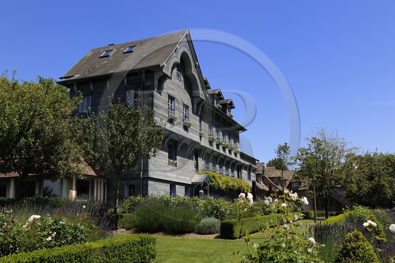 France, Calvados (14), Honfleur, l'hotel de luxe La Ferme Saint-Siméon