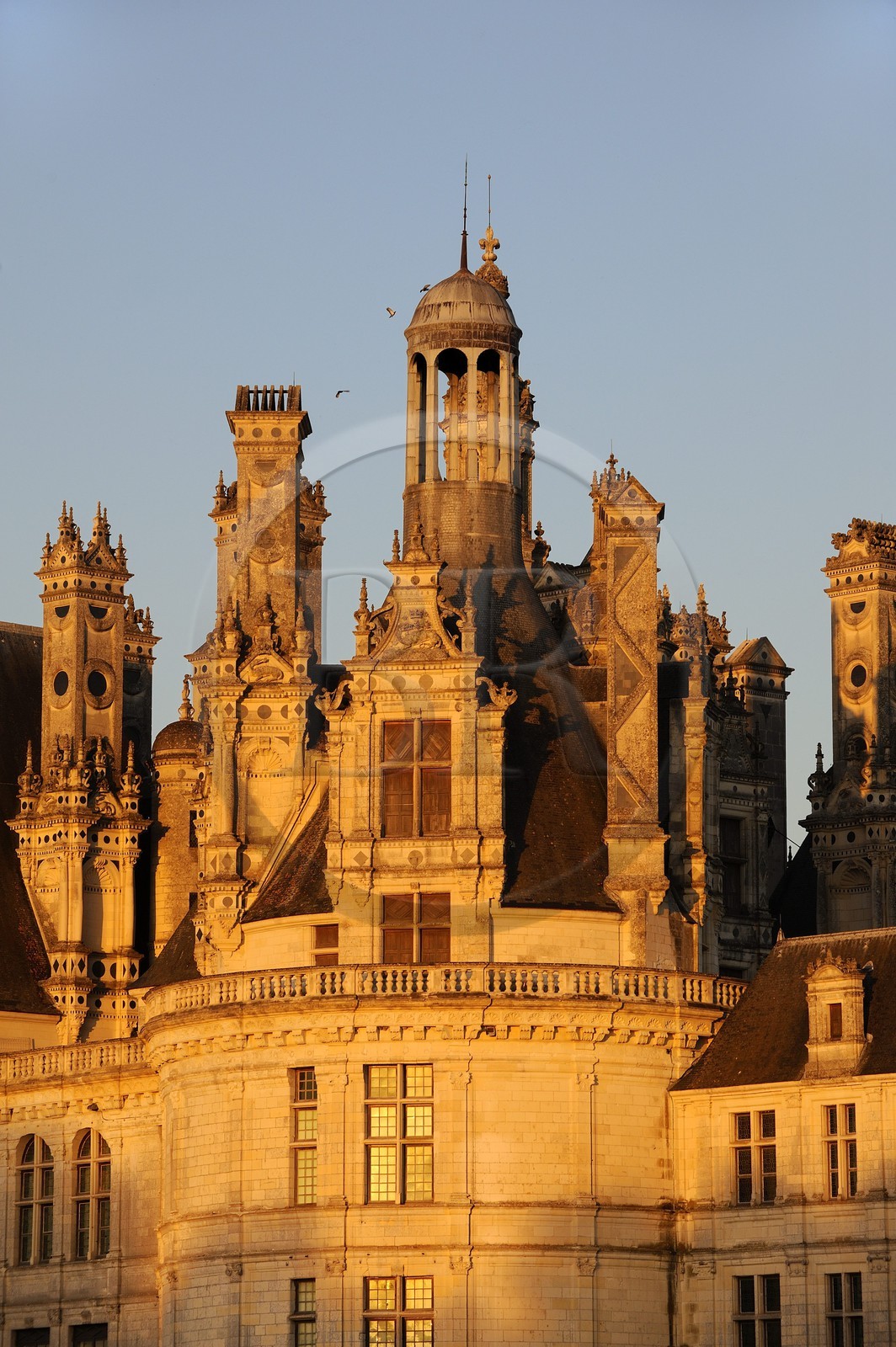 France, Loir et Cher (41), Vallée de la Loire classée Patrimoine Mondial de l' UNESCO, château de Chambord