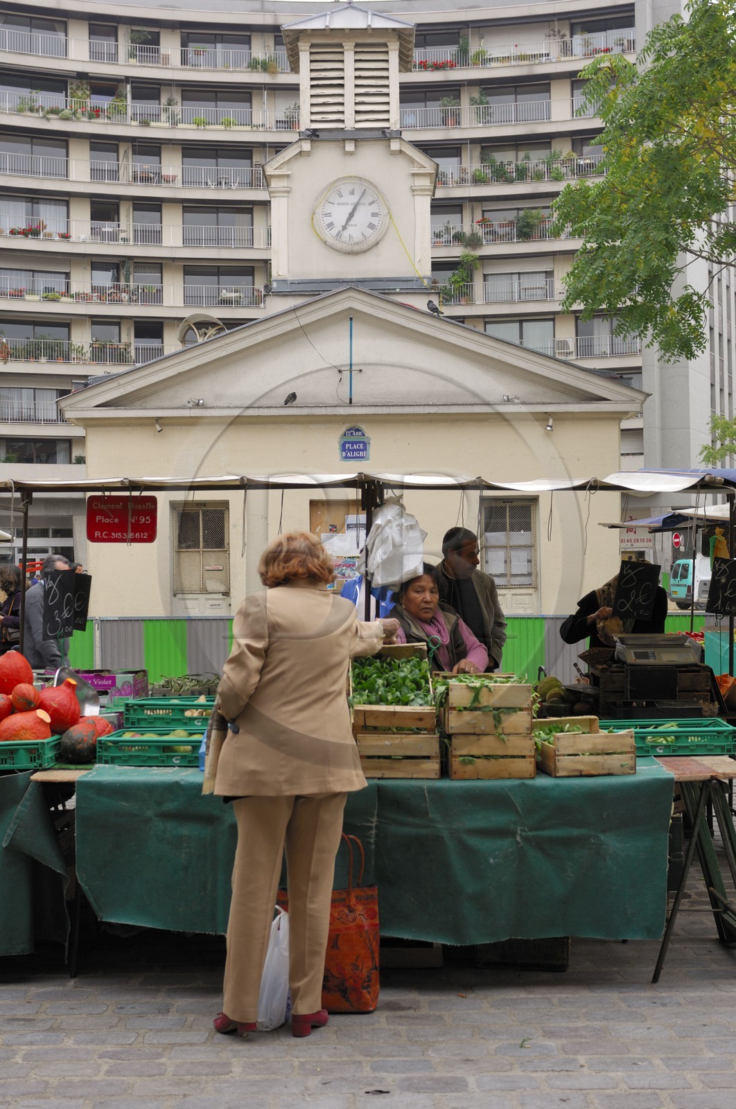 France, Paris (75), le Marché Aligre