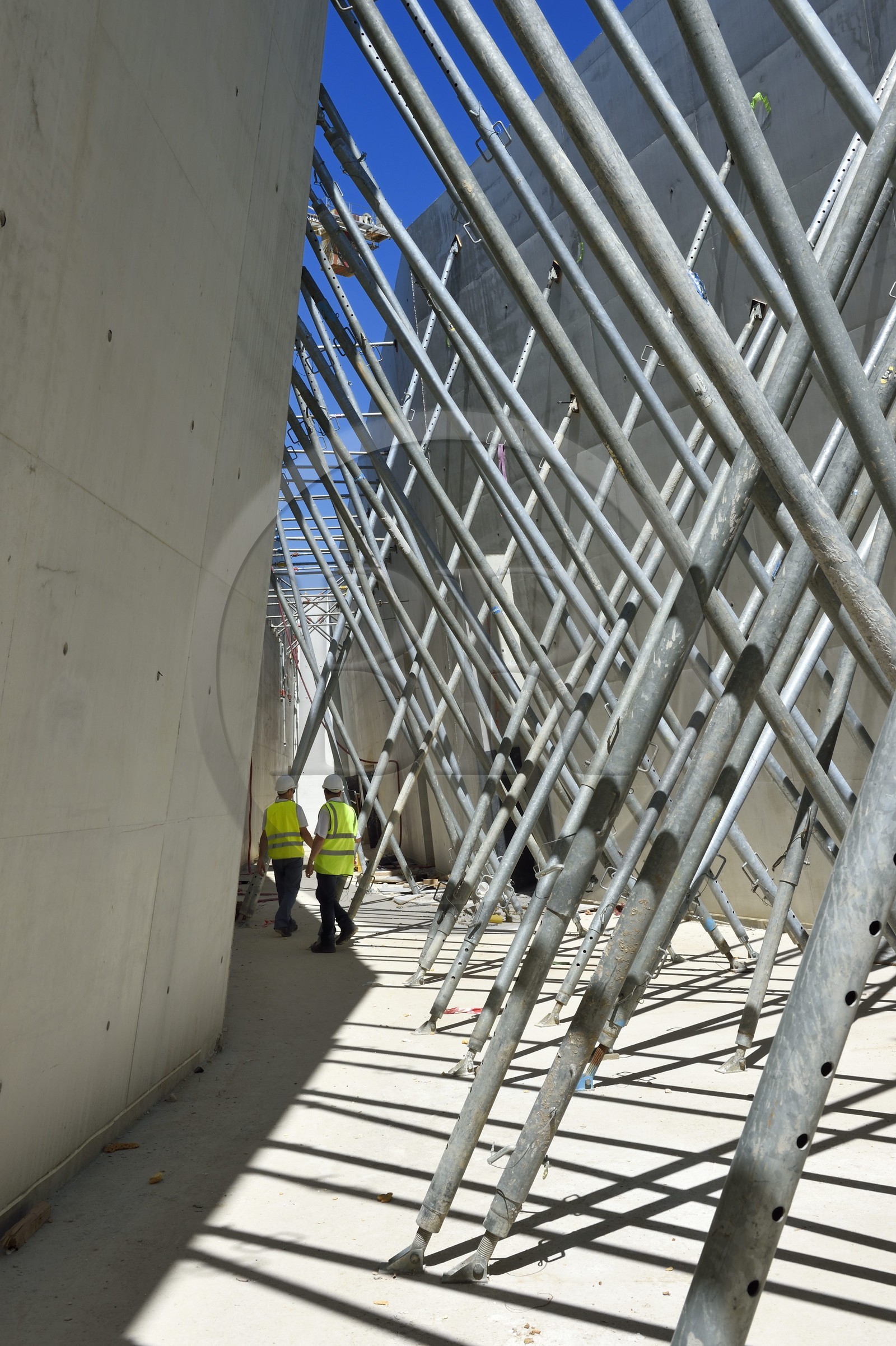 France, Dordogne, Montignac, Montignac-Lascaux Parietal Art international Centre (Lascaux 4) building site