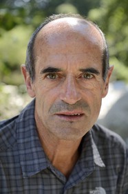 France, Haute-Corse (2B), Corte, Pierre Santucci, coureur recordman du GR20