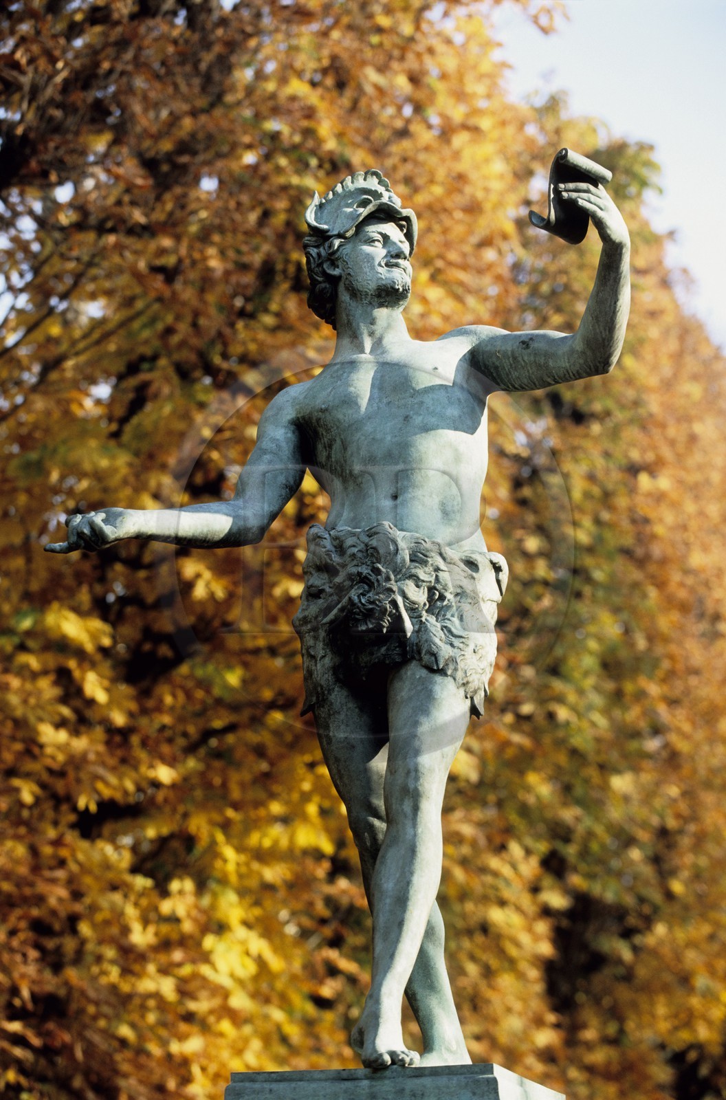 France, Paris (75), l' Acteur Grec par Charles-Arthur Bourgeois au Jardin du Luxembourg