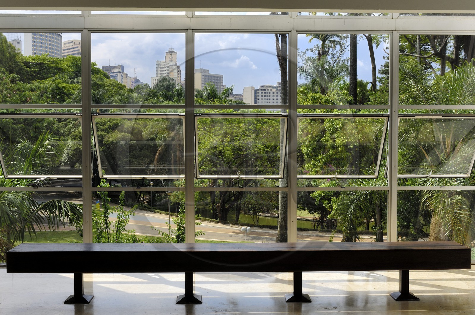 Brésil, Etat du Minas Gerais, Belo Horizonte, Palais des Arts, de l'architecte Oscar Niemeyer