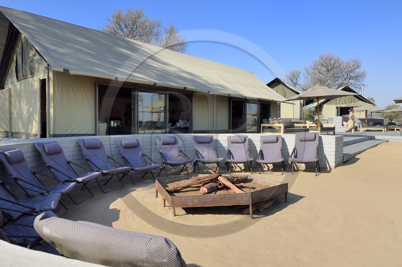 Zimbabwe, Matabeleland North Province, Hwange National Park, Wilderness Safaris Linkwasha Camp