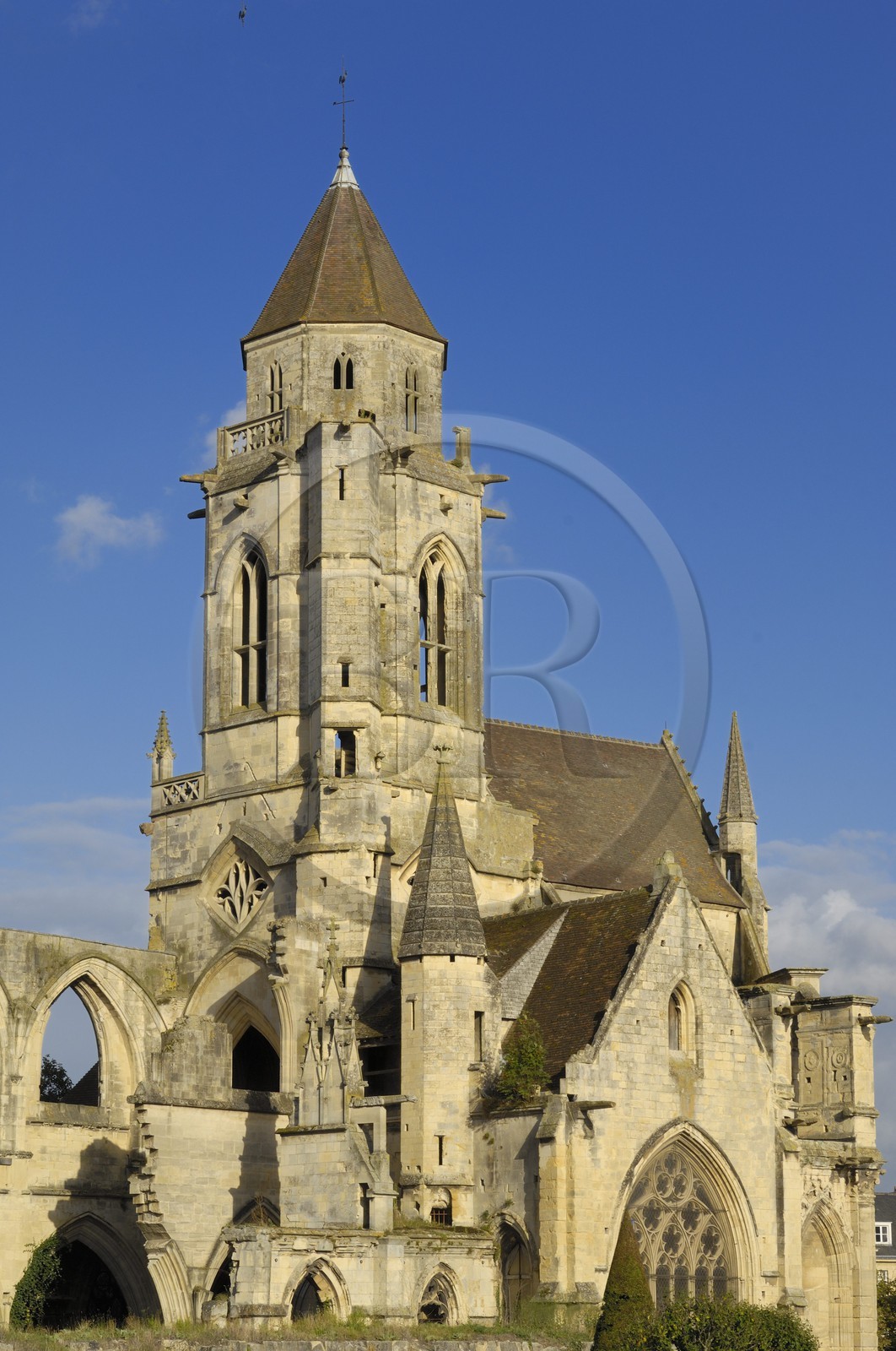 France, Calvados (14), Caen, église Vieux Saint-Etienne