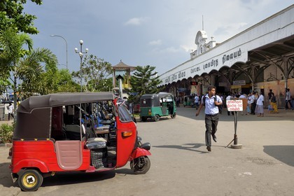 Sri Lanka, Colombo, gare du Fort