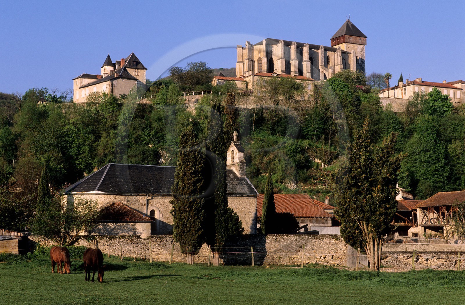 France, Haute Garonne, Saint Bertrand de Comminges village, labelled Les Plus Beaux Villages de France (The Most Beautiful Villages of France), Sainte Marie cathedral
