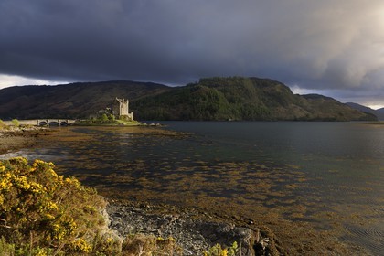 Royaume-Uni, Ecosse, région des Highlands, comté de Ross & Cromarty, Eilean Donan Castle, château à l'entrée du Loch Duich