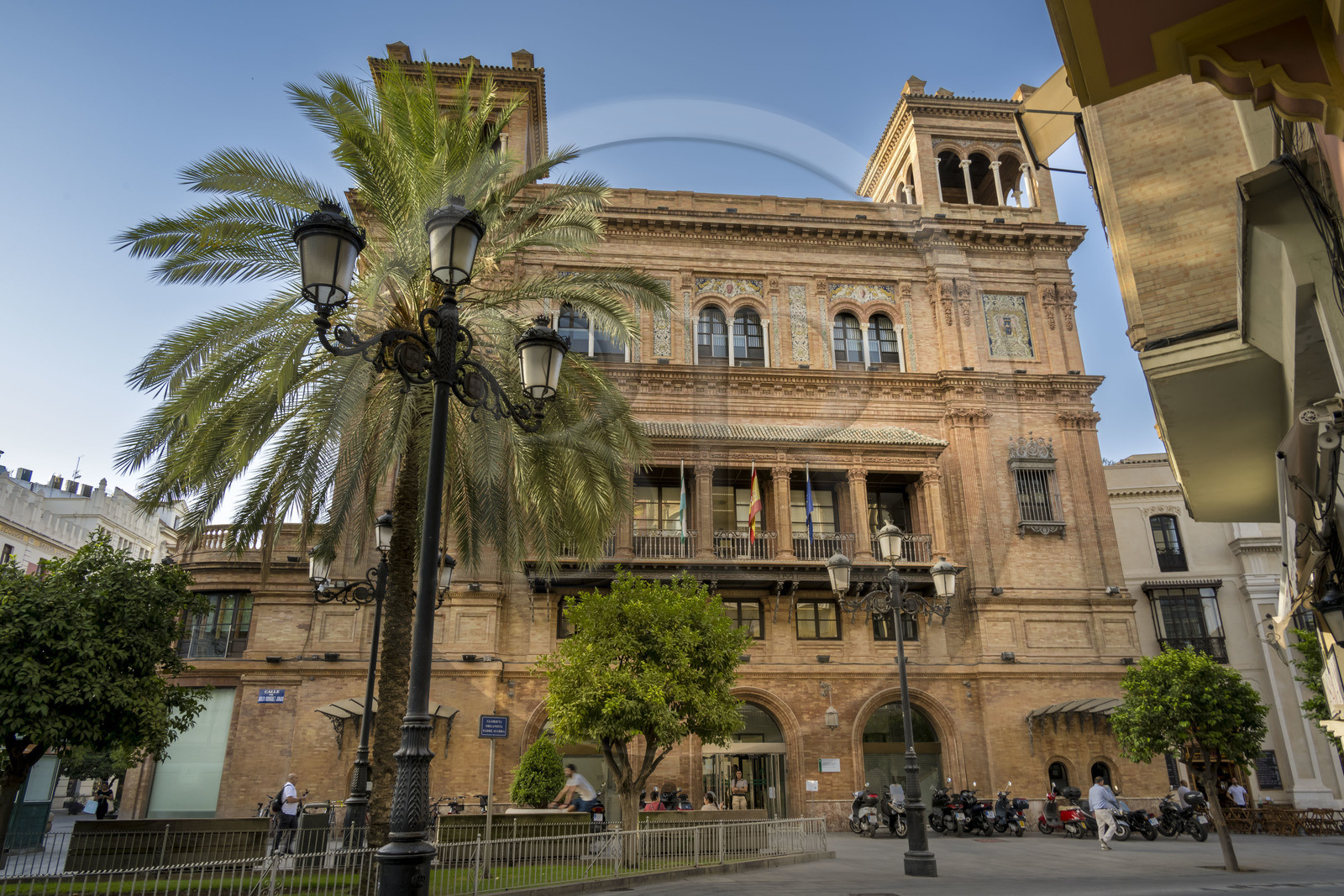 Espagne, Andalousie, Séville, ancien théatre Coliseo sur l'Avenida de la Constitucion
