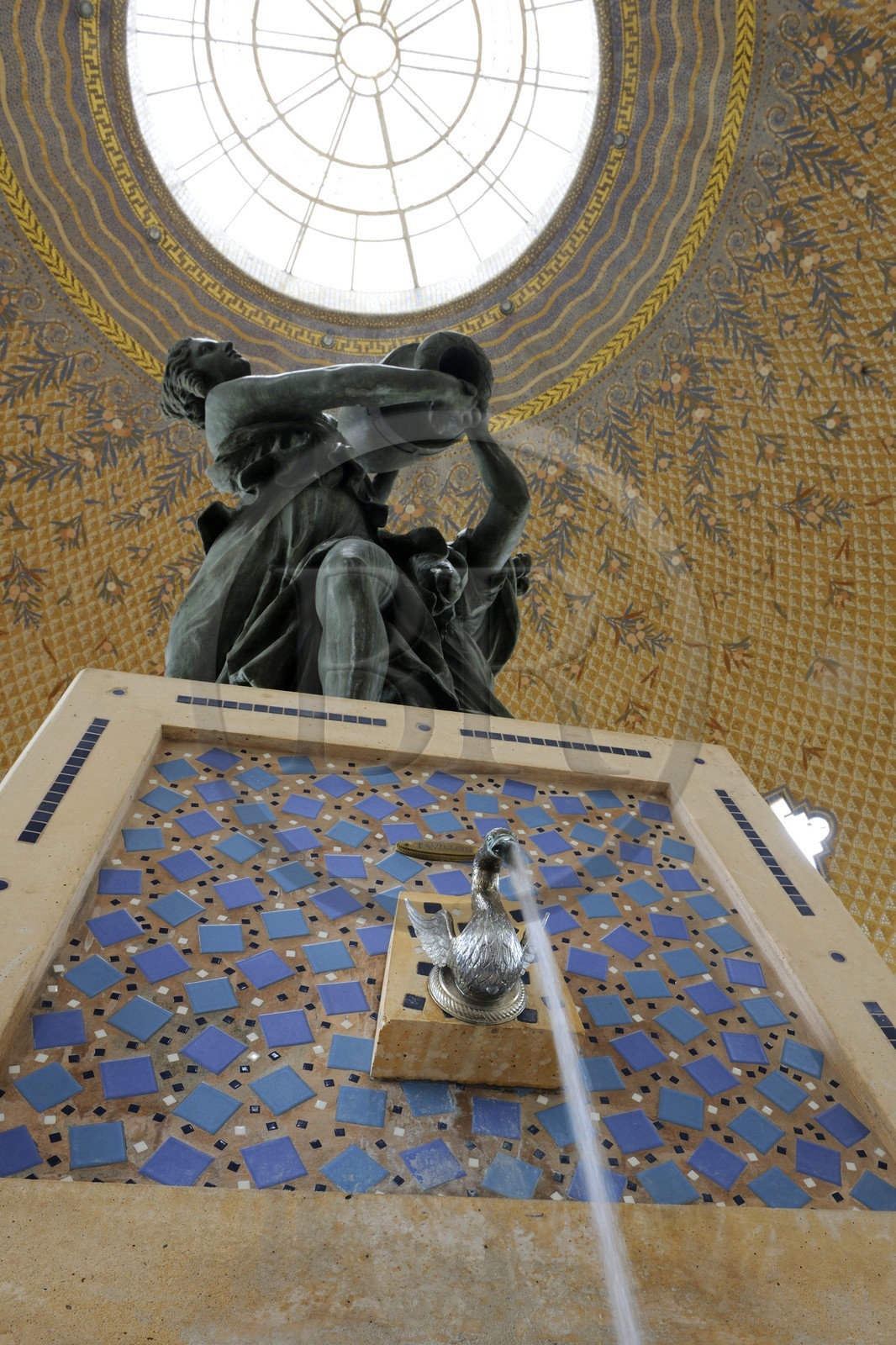 France, Vosges (88), Contrexéville, centre thermal, le Pavillon des Sources
