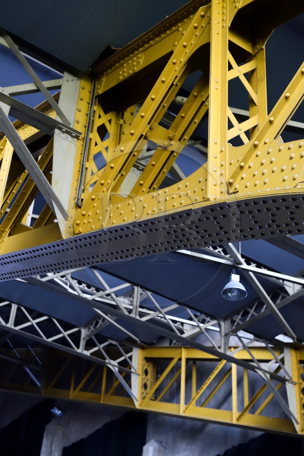 France, Rhone, Lyon, the concert hall Halle Tony Garnier from the architect Tony Garnier, the metal structure