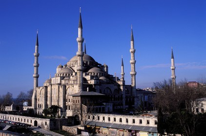 Turkey, Istanbul, historical centre listed as World Heritage by UNESCO, Sultanahmet District, Sultan Ahmet Camii Mosque (Blue Mosque)