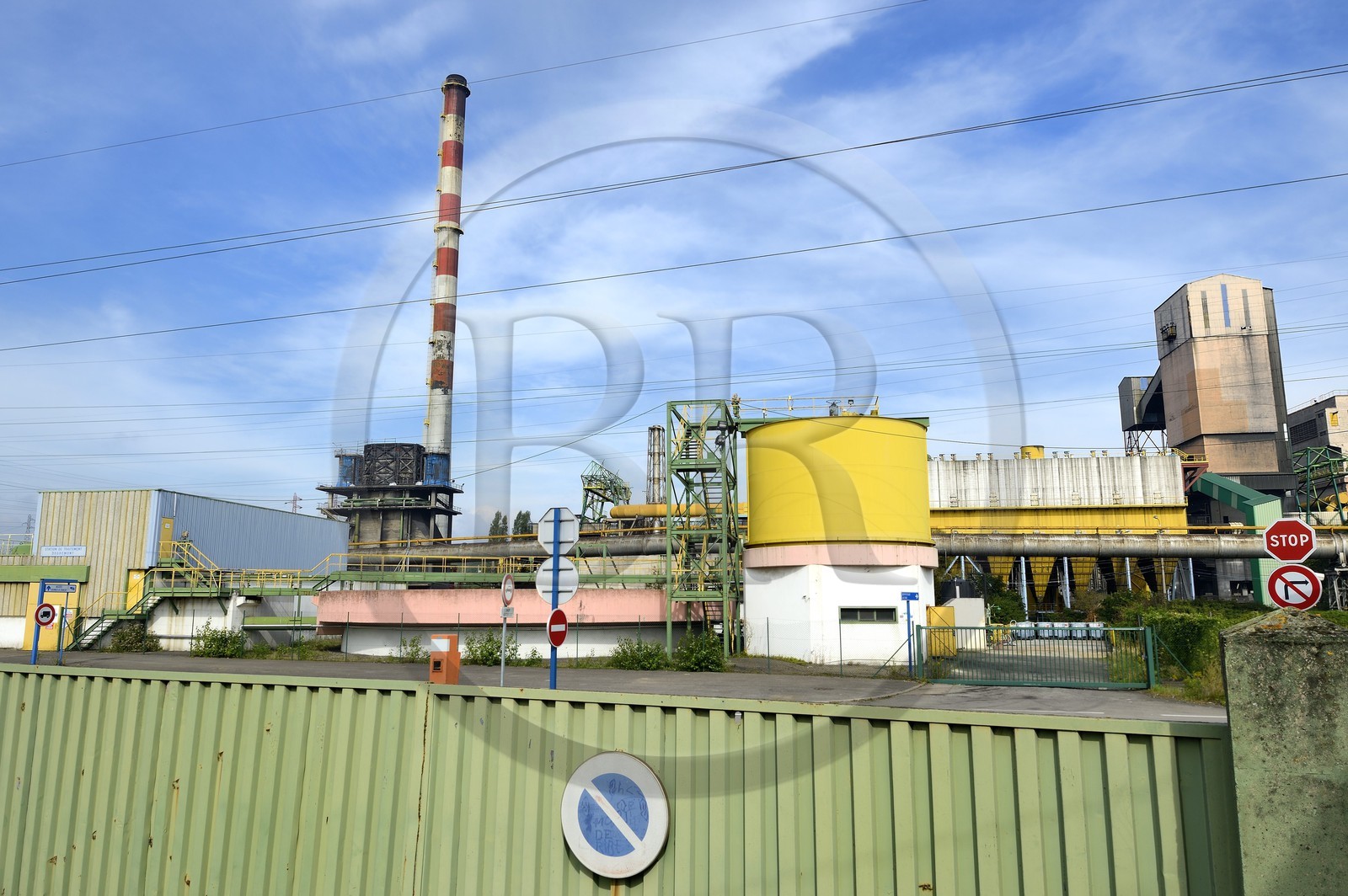 France, Moselle (57), Vallée de la Fensch, Florange, centrale thermique