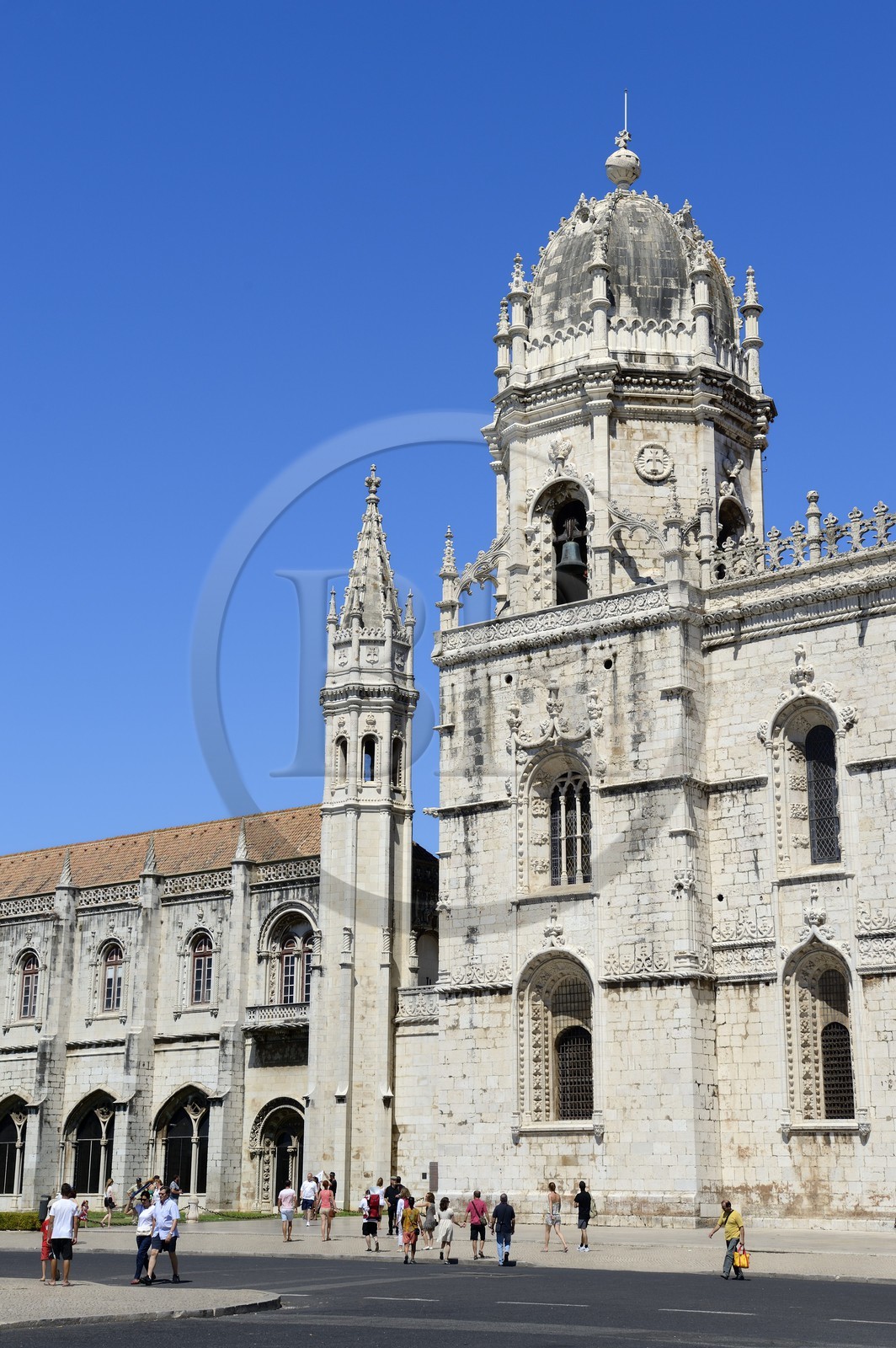 Portugal, Lisbonne, Bélem, Monastere des Hiéronymites (Mosteiro dos Jerónimos), classé Patrimoine Mondial de l'UNESCO, église Santa Maria