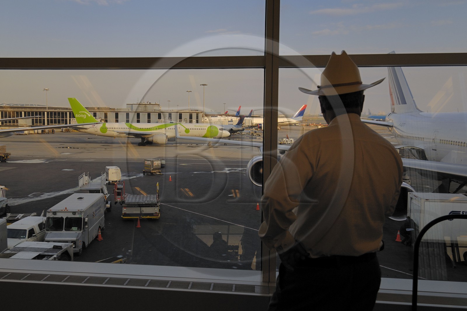 Etats-Unis, New York, aeroport de JFK