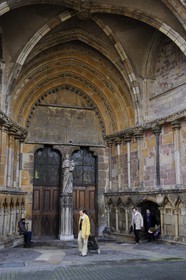France, Vosges, Epinal, Saint-Maurice Basilica