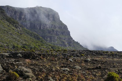 France, île de la Réunion, volcan du Piton de la Fournaise, classé Patrimoine Mondial de l'UNESCO, la Plaine des Sables