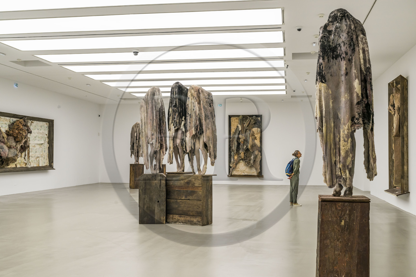 France, Hérault (34), Montpellier, le MO.CO. (Montpellier Contemporain) dans l'ancien Hotel Montcalm, exposition Piller Ekphrasis de l'artiste Berlinde De Bruyckere rassemble une cinquantaine d’œuvres réalisées entre 1999 et 2022