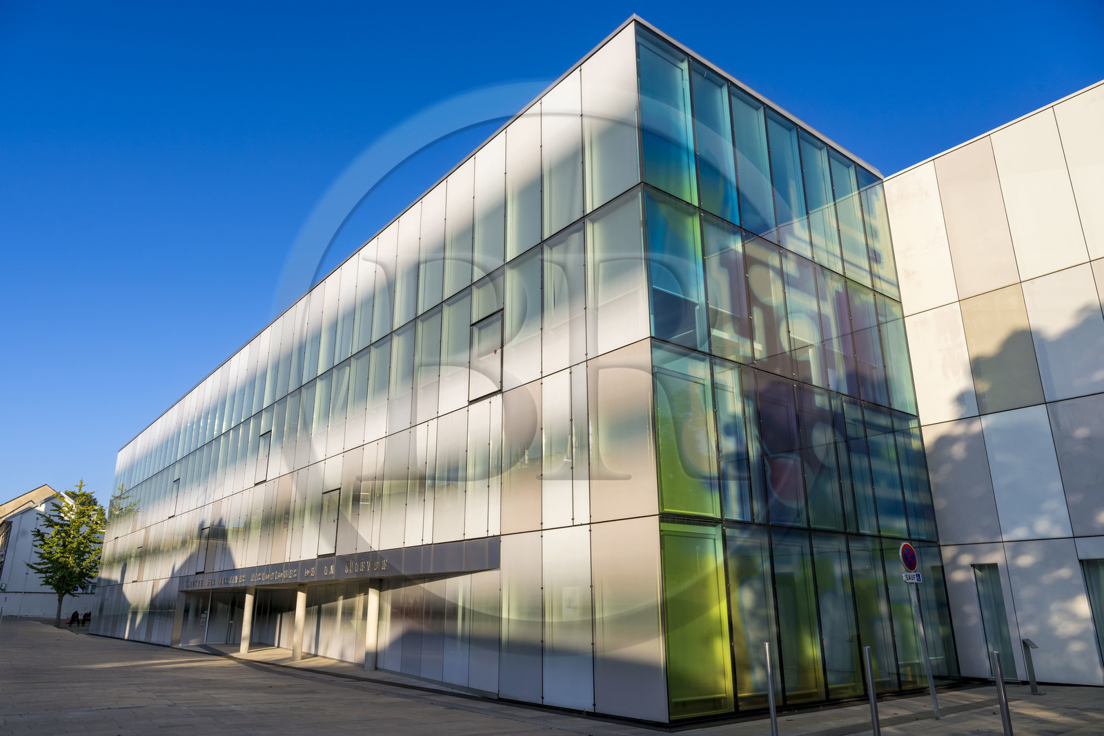 France, Nièvre (58), Nevers, les archives départementales de la Nièvre de  l’architecte Patrick Mauger