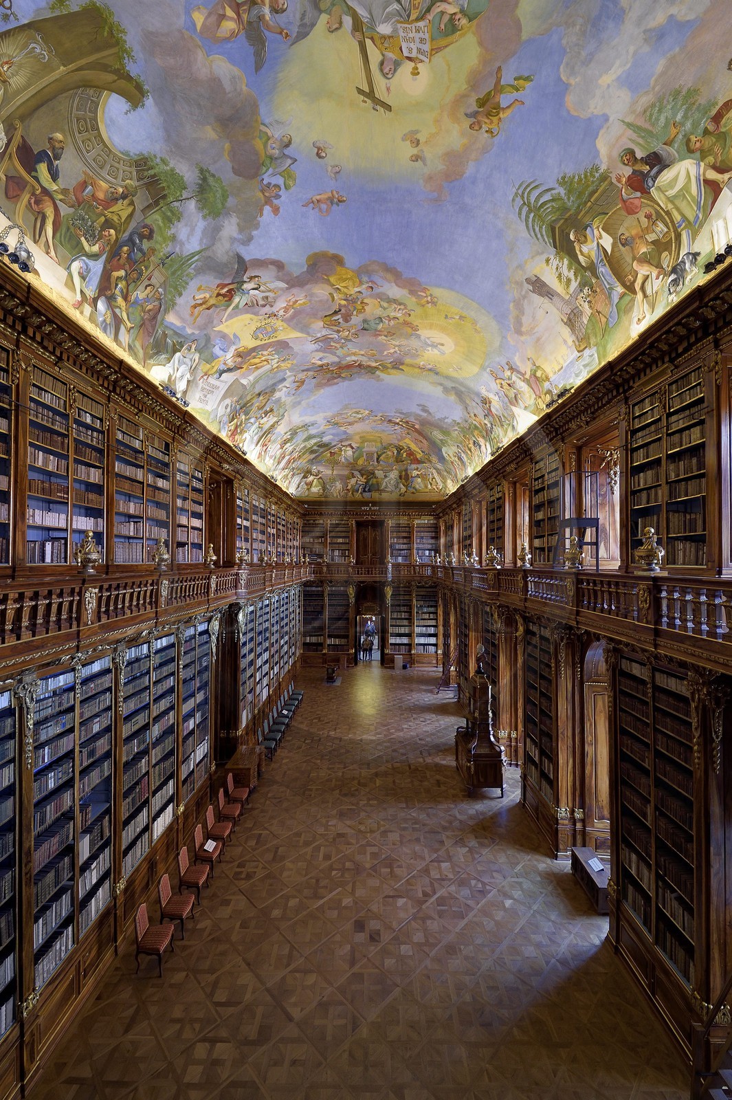 Czech Republic, Prague, historical centre listed as World Heritage by UNESCO, Strahov district, philosophical Library of Strahov Monastery