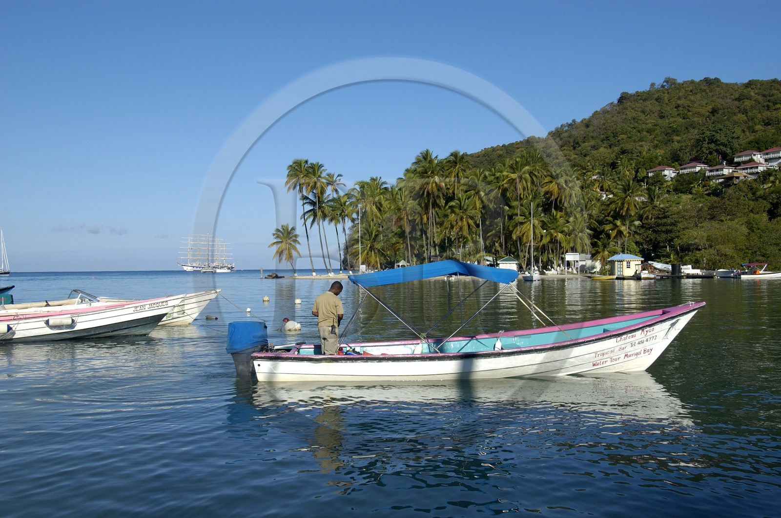 Caraïbes, Sainte Lucie, Marigo Bay