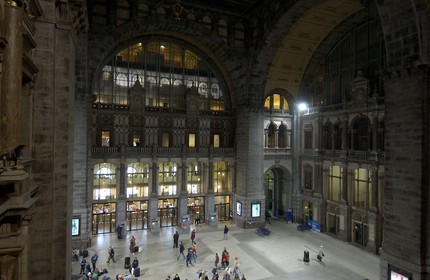 Belgium, Flanders, Antwerp (Antwerpen), central station