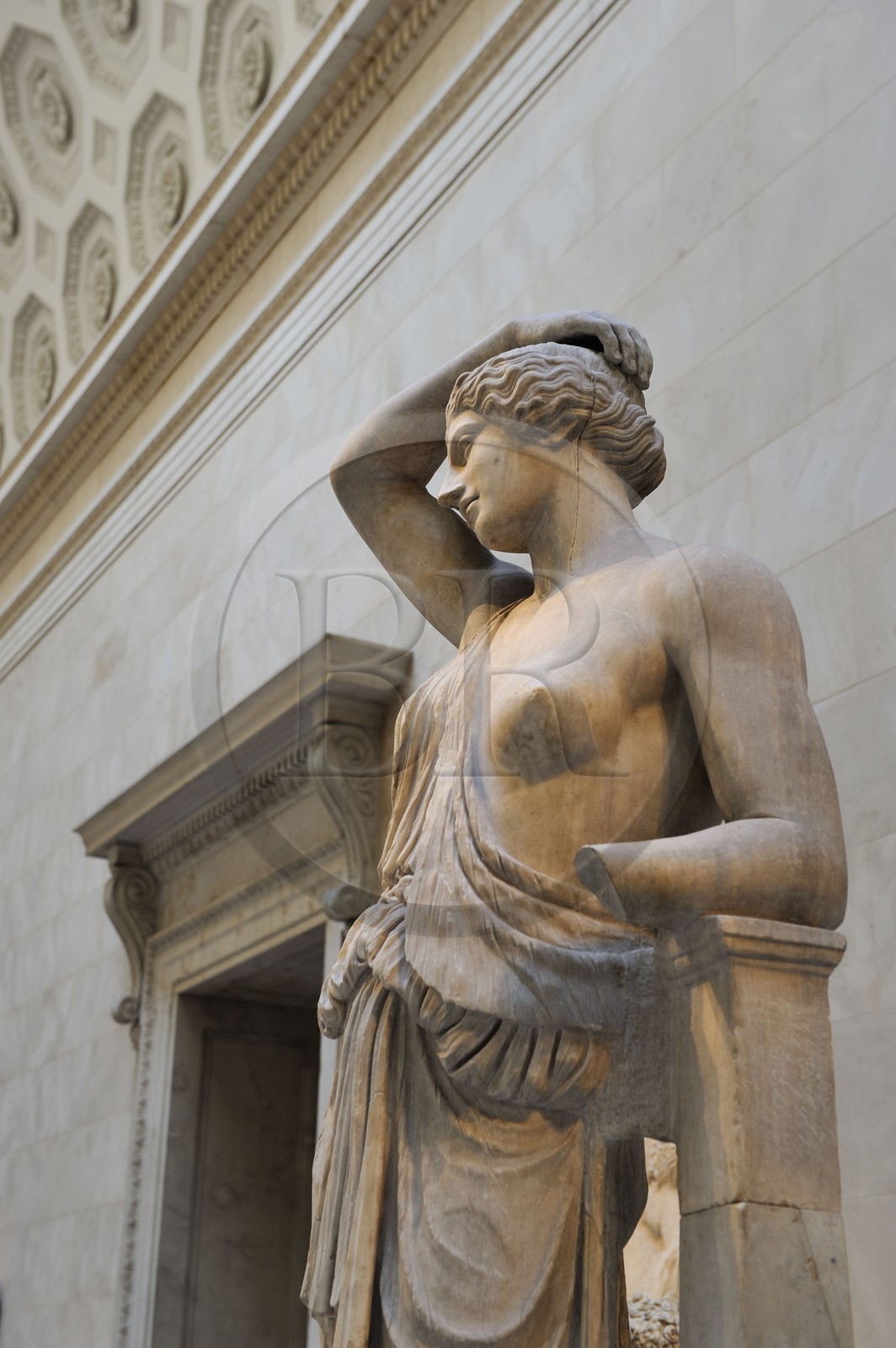 Etats-Unis, New York, Manhattan, East Side, Metropolitan Museum of art (MET), galerie d'art grec et romain