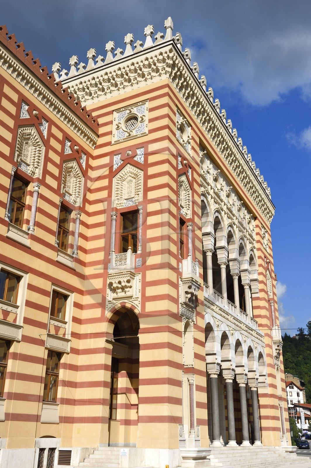 Bosnie-Herzégovine, Sarajevo, la Bibliothèque Nationale et Universitaire
