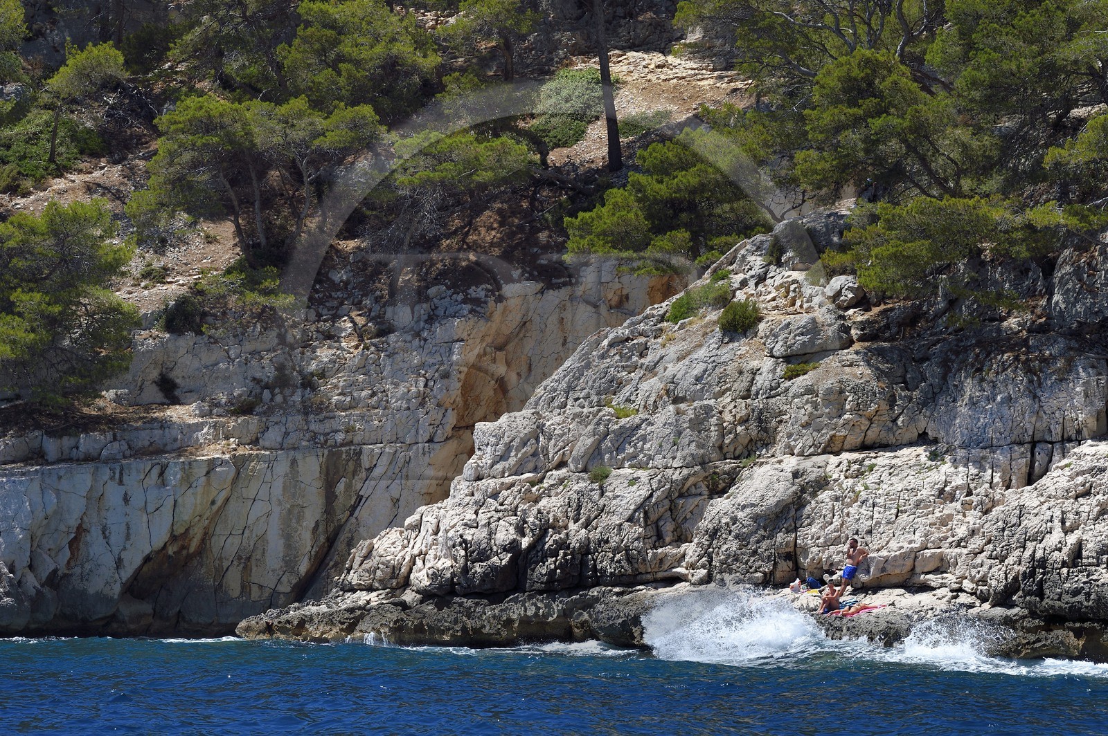 France, Bouches-du-Rhône (13), Cassis, Parc national des Calanques, Calanque de Port-Miou (demande d'autorisation nécessaire avant publication)