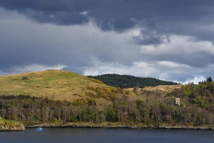 United Kingdom, Scotland, Highland, Argyll and Bute, Oban, Dunollie Castle