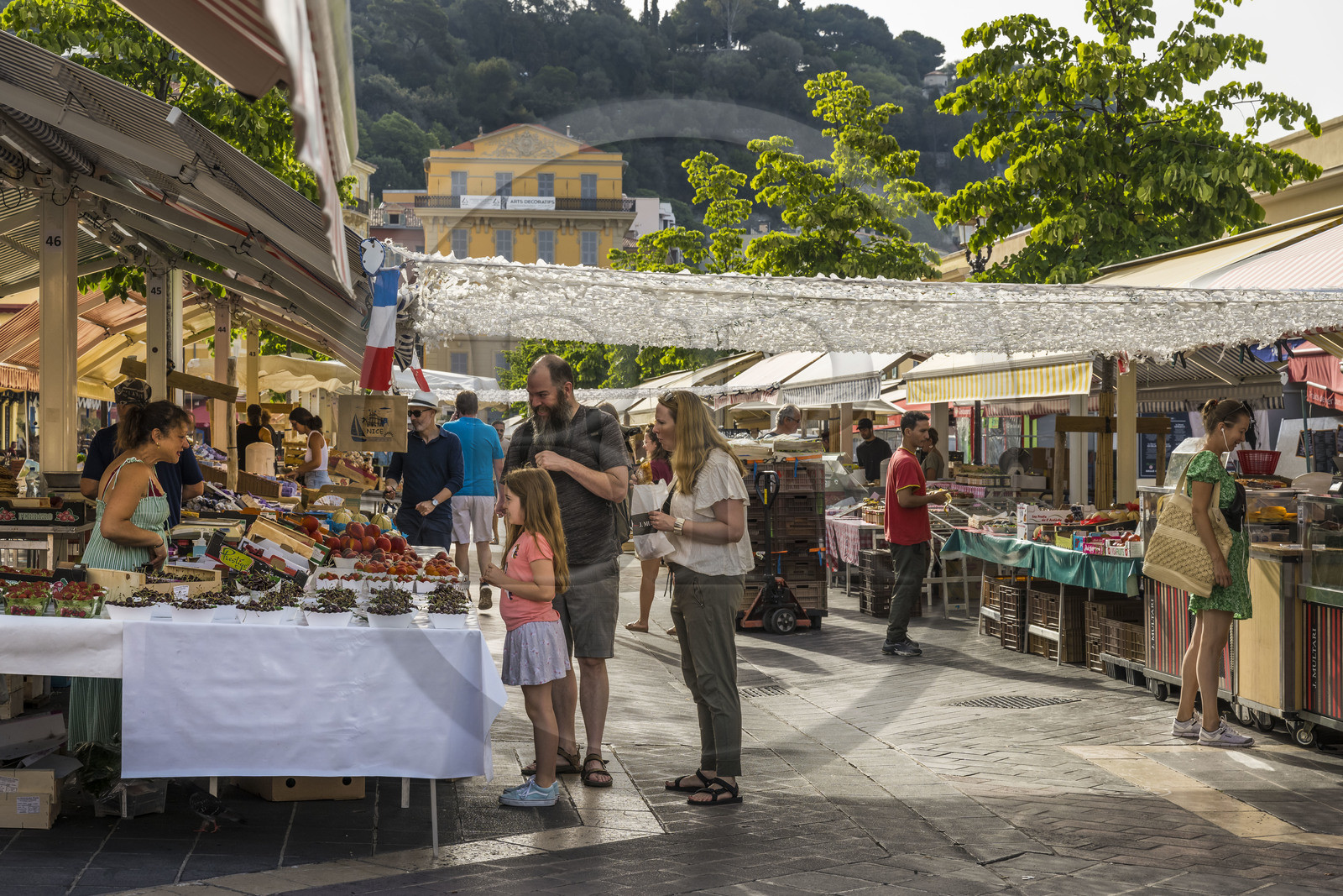 France, Alpes-Maritimes, Nice, listed as World Heritage by UNESCO, Old Nice, the Cours Saleya market