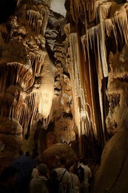 France, Ardeche, Saint Marcel d'Ardeche, the Grotte de la Madeleine (Madeleine Cave)