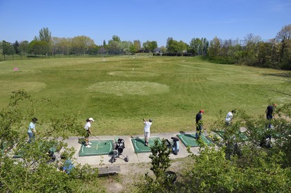 France, Val de Marne, Champigny sur Marne, parc du Tremblay golf practice