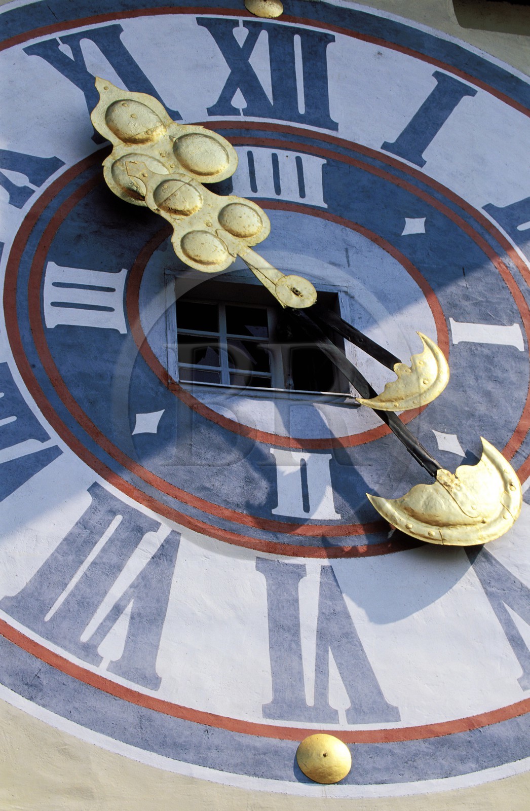 Austria, Styria, Graz, historic center listed as World Heritage by UNESCO, Uhrturm clocktower on Schlossberg