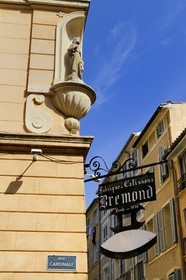 France, Bouches-du-Rhône (13), Aix-en-Provence, enseigne de fabriquant de calissons