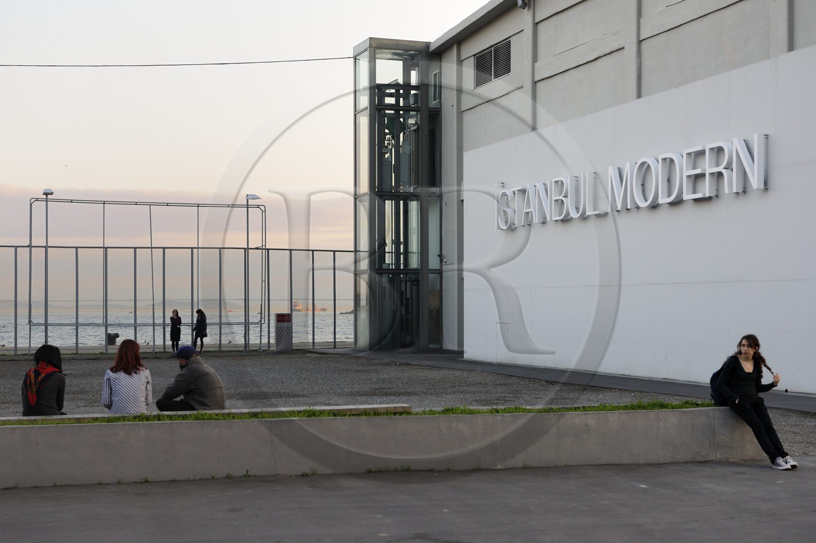 Turquie, Istanbul, quartier de Karaköy, le Musée d'Art Moderne (Istanbul Modern)