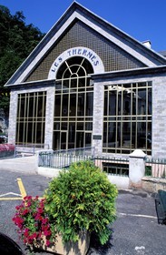 France, Hautes Pyrenees, thermal baths in Luz Saint Sauveur