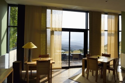 France, Haute Loire, Saint Bonnet le Froid, Régis and Jacques Marcon 3-star restaurant, the hotel