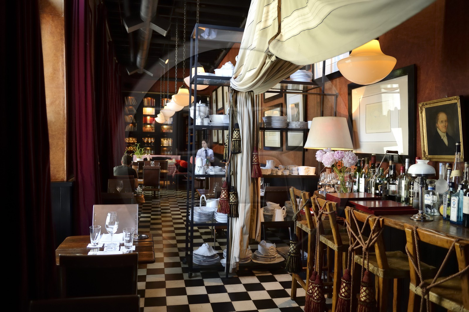 Argentine, Buenos Aires, quartier de La Boca, restaurant de cuisine argentine Patagonia Sur