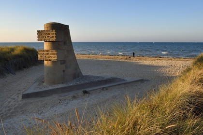 France, Calvados, Courseulles sur Mer, Juno Beach memorial Allied landings