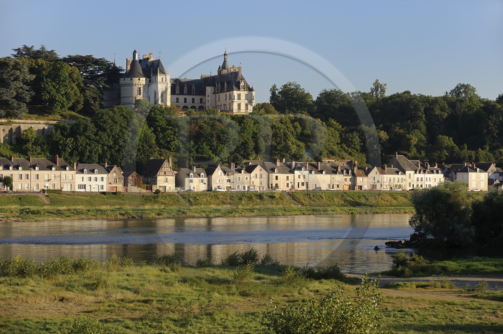 France, Loir-et-Cher (41), Vallée de la Loire classée Patrimoine Mondial de l'UNESCO, château de Chaumont-sur-Loire