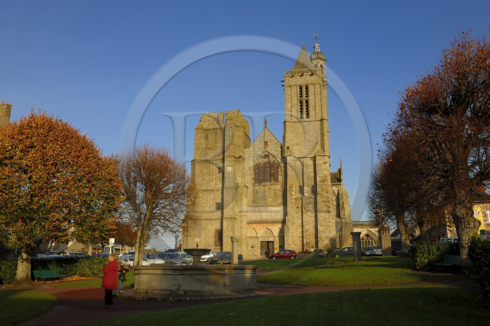 France, Ille-et-Vilaine (35), Baie du Mont-Saint-Michel, Dol-de-Bretagne, la cathédrale gothique Saint-Samson