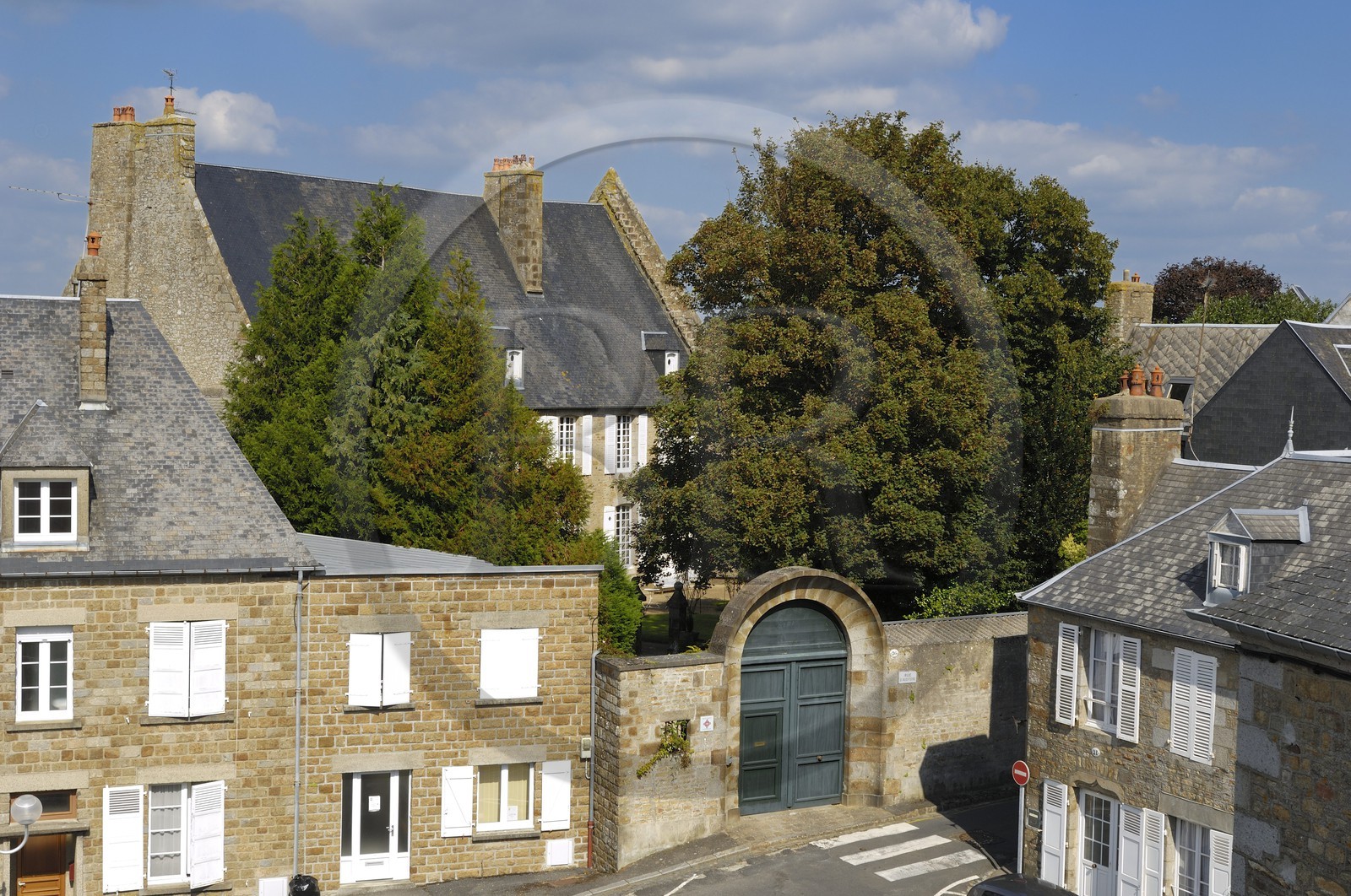 France, Manche (50), Avranches, maison Le Doyenné du XVIIIème siècle