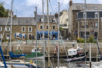 France, Cotes d'Armor, Paimpol, fishing harbour