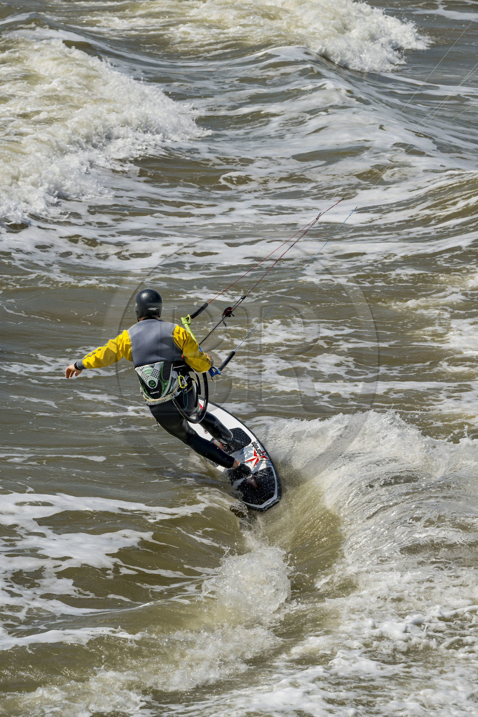 France, Vendée (85), Saint-Jean-de-Monts, kitesurf