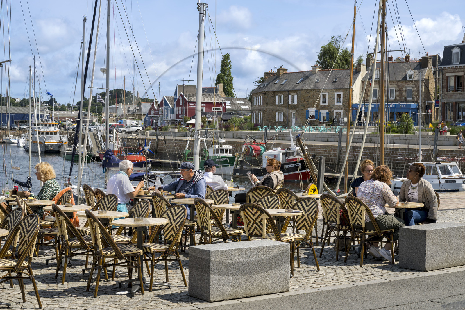 France, Côtes d'Armor (22), Paimpol, le port de pêche