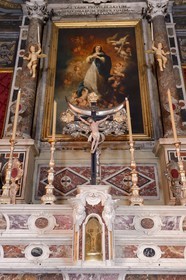 France, Haute Corse, Bastia, rue Napoleon, Oratory of the Immaculate Conception