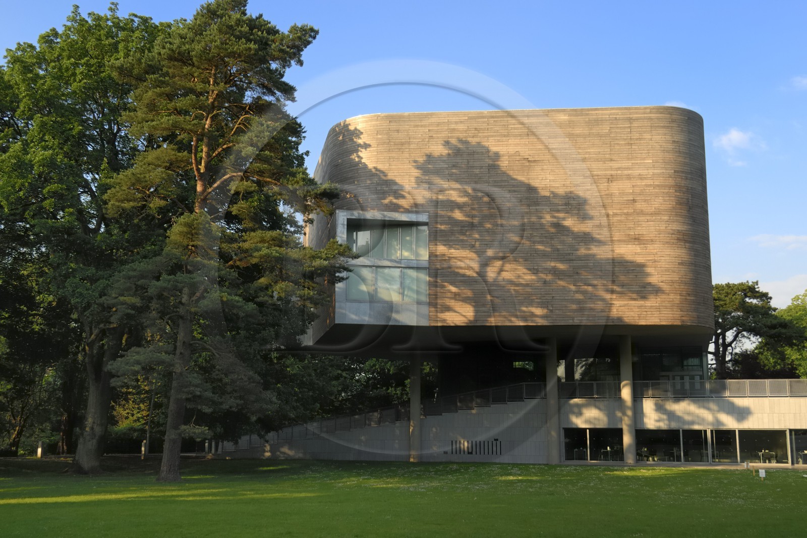 Irlande, Cork, University College Cork, la Glucksman Gallery (art contemporain) par les architectes O'Donnell & Tuomey