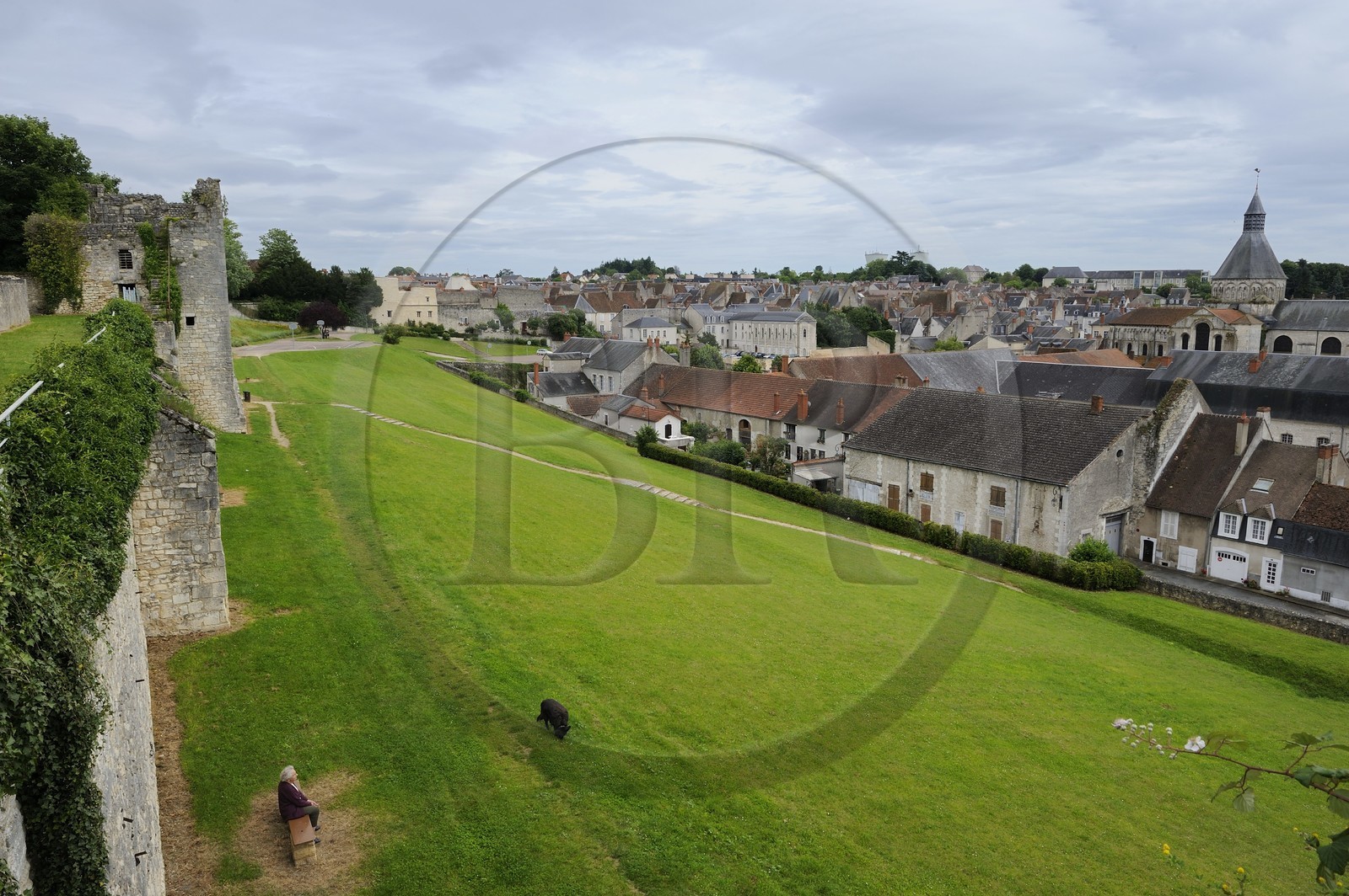 France, Nièvre (58), La Charité-sur-Loire, les remparts