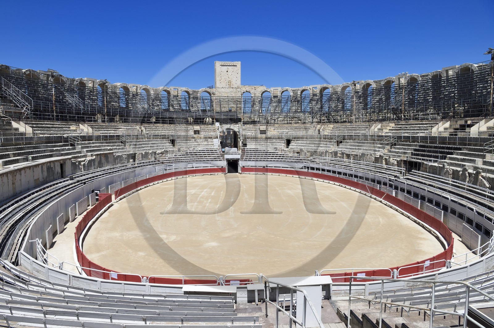 France, Bouches du Rhone, Arles, the Arenas, Roman Amphitheatre 80-90 AD, Historical monument, listed as World Heritage by UNESCO